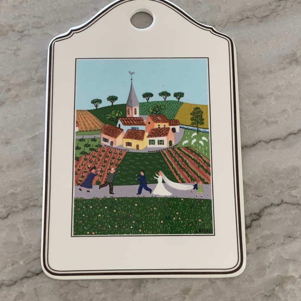 Villeroy & Boch White Ceramic Cutting Board